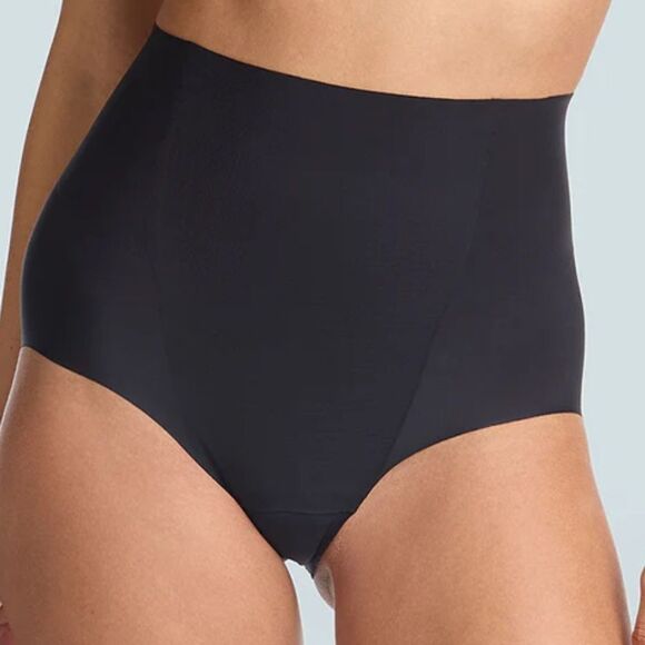 NWT New Commando Zone Smoothing Black Brief High Waist Shapewear S Smoothing - Picture 1 of 9
